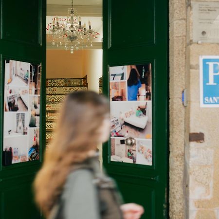 Hostal Santa Cruz Santiago de Compostela Ngoại thất bức ảnh