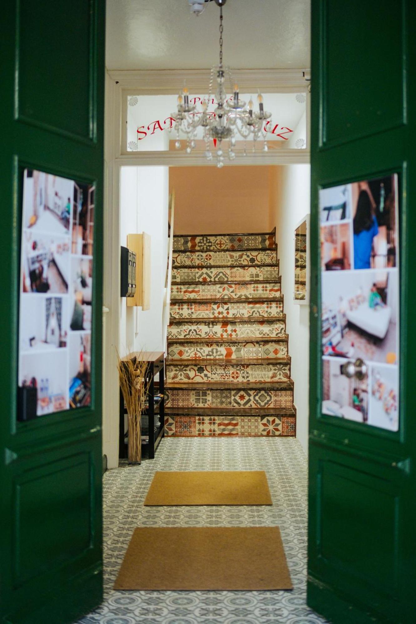 Hostal Santa Cruz Santiago de Compostela Ngoại thất bức ảnh